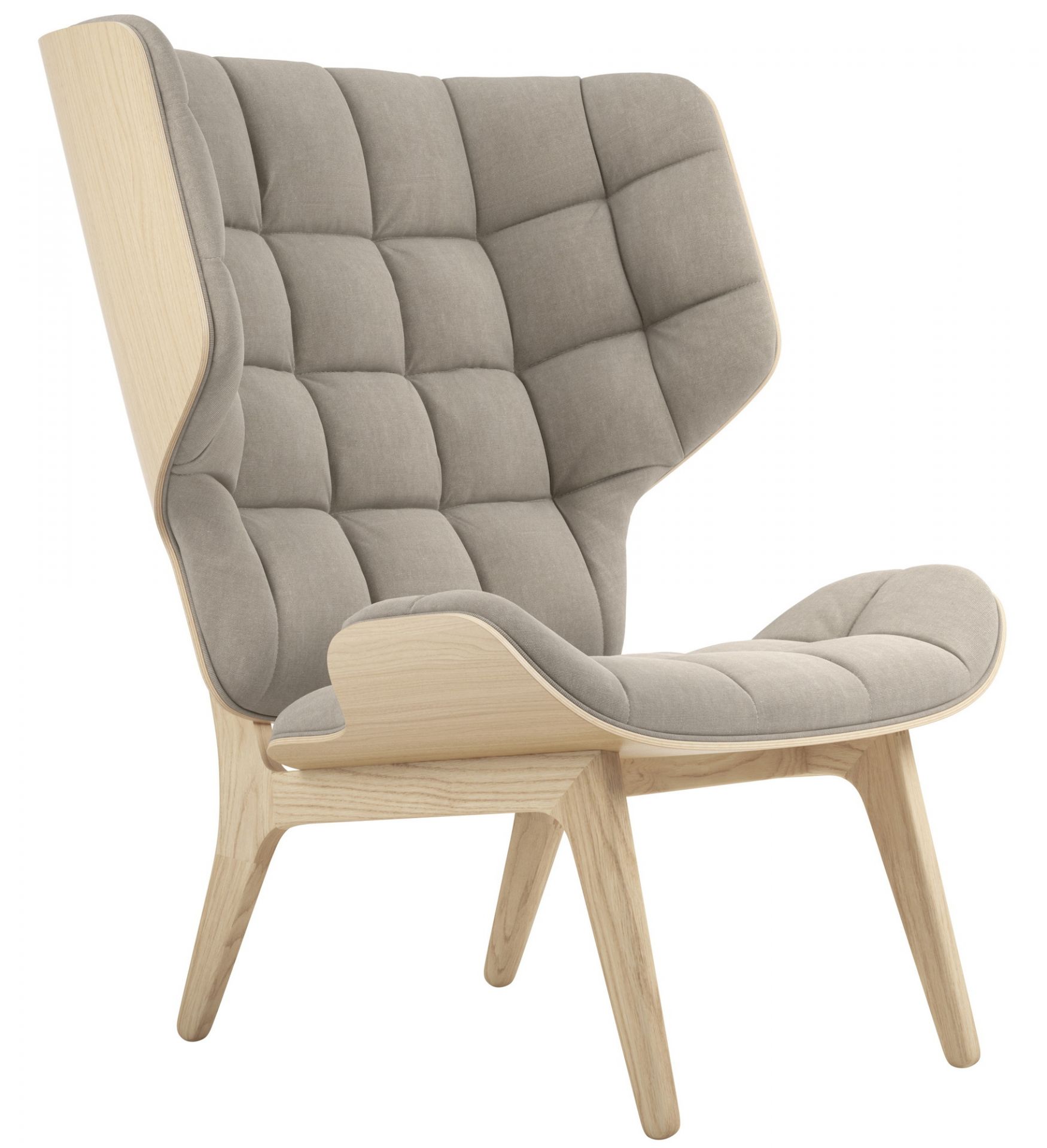 Mammoth Chair Fauteuil Tissu Couverture Norr11 Washed green Chêne noir Mammoth Chair Fauteuil Tissu Couverture Norr11 Washed green Chêne noir